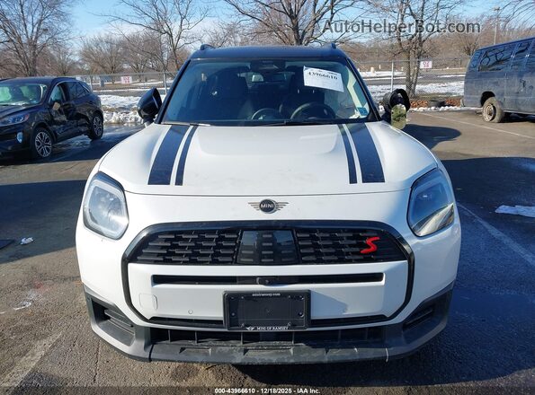 WMZ23GA09S7R15625 2025 MINI COUNTRYMAN White Вид щитка приладів