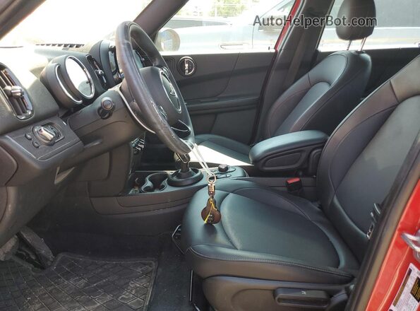 WMZ43BR00M3N10425 2021 MINI COOPER Red წინა სალონის ხედი