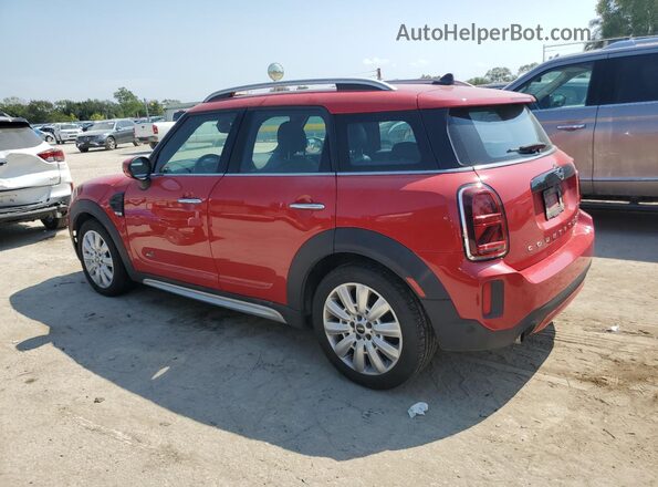 WMZ43BR00M3N10425 2021 MINI COOPER Red უკანა მარცხენა