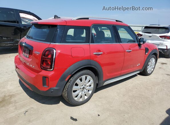 WMZ43BR00M3N10425 2021 MINI COOPER Red უკანა მარჯვენა