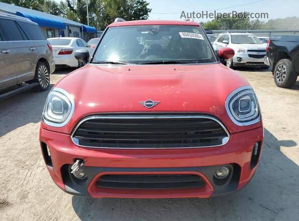 WMZ43BR00M3N10425 2021 MINI COOPER Red წინა ხედი