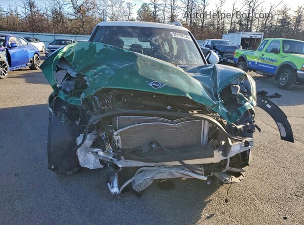 WMZ43BR08M3M78291 2021 MINI COOPER Зеленый Вид спереди