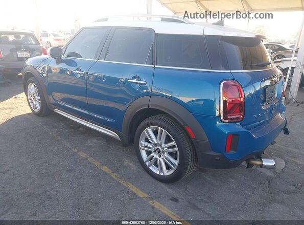 WMZ53BR02R3S08081 2024 MINI COUNTRYMAN Синий Задняя левая четверть