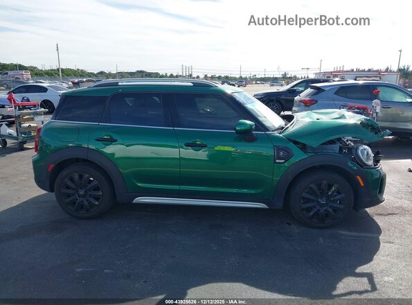WMZ53BR09P3R31195 2023 MINI COUNTRYMAN Green Rear interior view