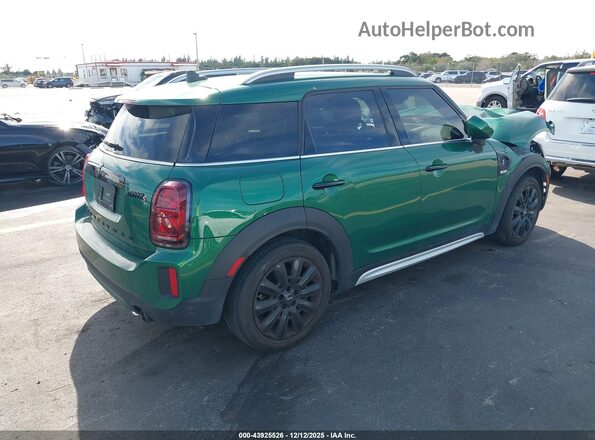 WMZ53BR09P3R31195 2023 MINI COUNTRYMAN Green Rear right