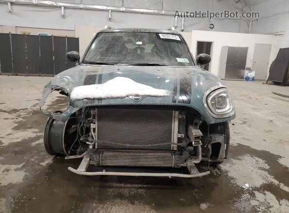 WMZ53BR0XN3N75739 2022 MINI COOPER Синий Вид спереди