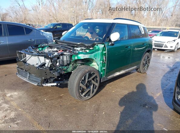 WMZ53GA05S7T24561 2025 MINI SE COUNTRYMAN Green Передня ліва чверть