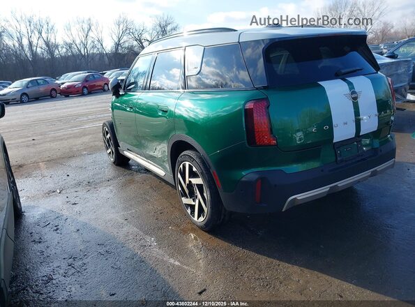 WMZ53GA05S7T24561 2025 MINI SE COUNTRYMAN Green Задня ліва чверть