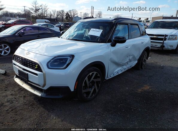 WMZ53GA09S7R56933 2025 MINI SE COUNTRYMAN White Передня ліва чверть