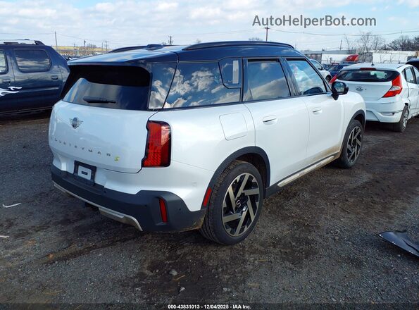 WMZ53GA09S7R56933 2025 MINI SE COUNTRYMAN White Задня права чверть
