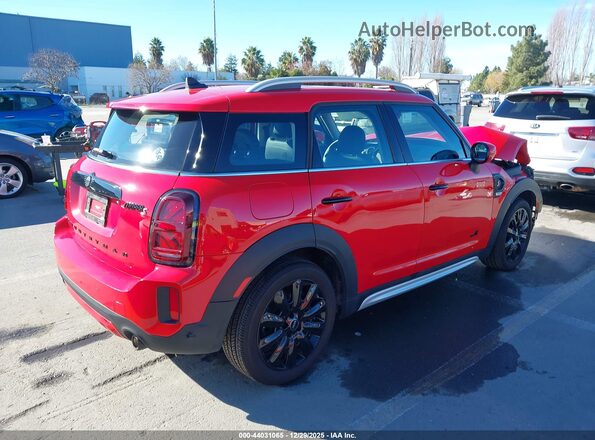 WMZ83BR00R3R53103 2024 MINI COUNTRYMAN Red Tył prawy