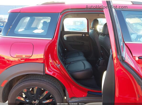 WMZ83BR00R3R53103 2024 MINI COUNTRYMAN Red Widok naklejki z numerem VIN