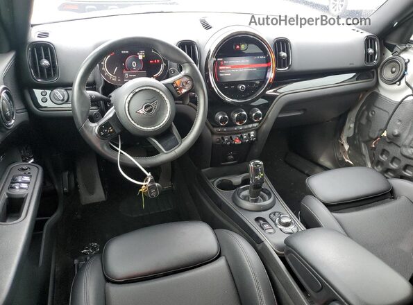WMZ83BR03N3P00299 2022 MINI COOPER Gray Առջևի վահանակի տեսք