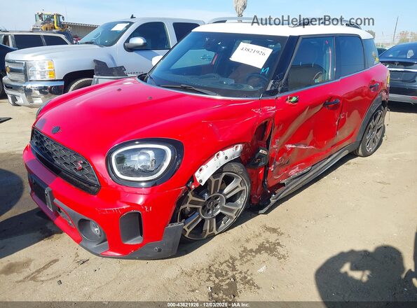 WMZ83BR08P3P56502 2023 MINI COUNTRYMAN Red Front left