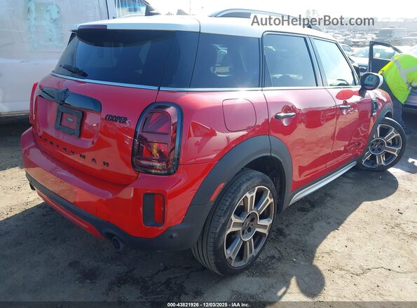 WMZ83BR08P3P56502 2023 MINI COUNTRYMAN Red Rear right