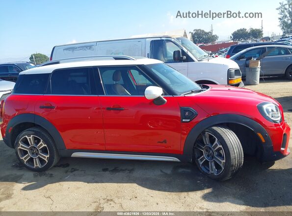 WMZ83BR08P3P56502 2023 MINI COUNTRYMAN Red Rear interior view