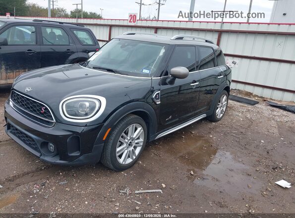 WMZ83BR0XP3P79487 2023 MINI COUNTRYMAN Black Առջևի ձախ երեք քառորդ տեսարան
