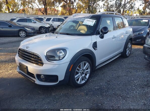 WMZYS7C53K3J04903 2019 MINI COUNTRYMAN Белый Передняя левая четверть