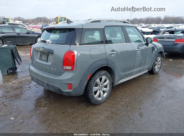 WMZYS7C54K3F45393 2019 MINI COUNTRYMAN Gray Trasero derecho