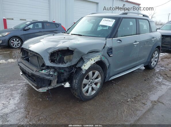 WMZYS7C54K3F45393 2019 MINI COUNTRYMAN Gray Vista tres cuartos delantera izquierda