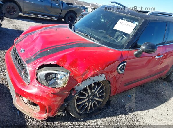 WMZYT3C31J3E93692 2018 MINI COUNTRYMAN Red Widok z przodu