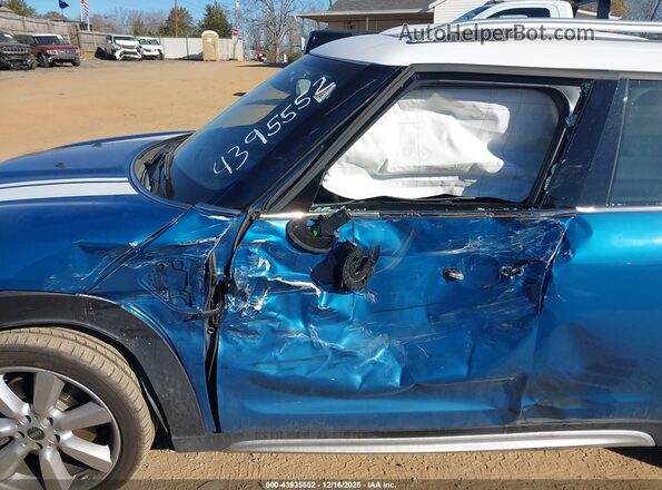 WMZYT3C38H3D98332 2017 MINI COUNTRYMAN Blue Front view