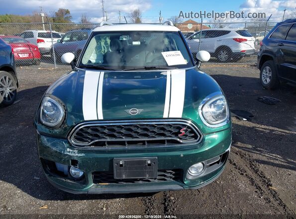 WMZYT3C53K3E94703 2019 MINI COUNTRYMAN Green უკანა სალონის ხედი