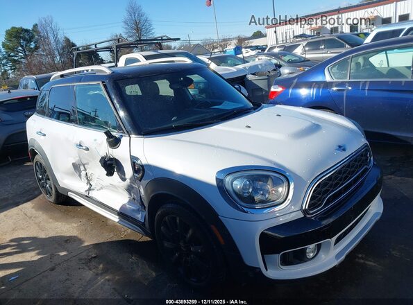 WMZYT5C35J3E19090 2018 MINI COUNTRYMAN White Widok wnętrza z tyłu