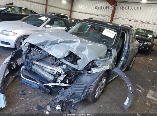 WMZYV5C30H3E01245 2017 MINI COUNTRYMAN Gray Widok z przodu