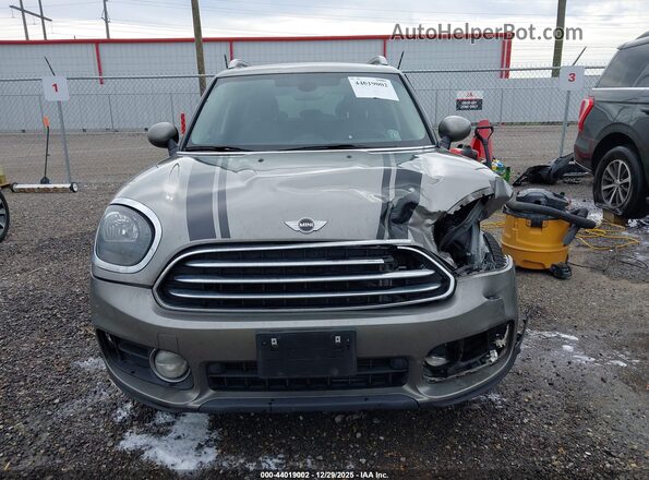 WMZYV5C30J3E03194 2018 MINI COUNTRYMAN Серый Вид задней части салона