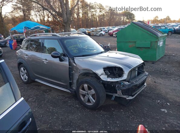 WMZYV5C30J3E03583 2018 MINI COUNTRYMAN Gray უკანა სალონის ხედი