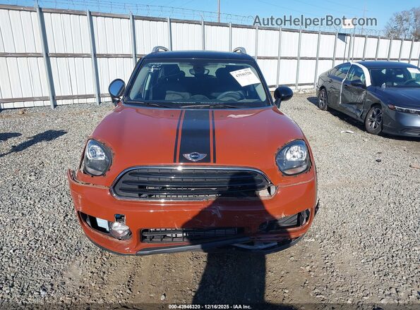 WMZYV5C34J3E04462 2018 MINI COUNTRYMAN Orange Вид щитка приладів