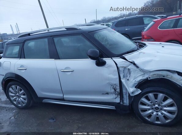 WMZYV5C37H3E01517 2017 MINI COUNTRYMAN White Widok wnętrza z tyłu