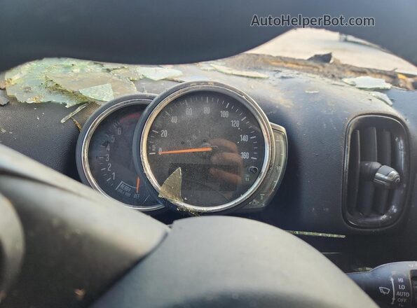 WMZYW3C02L3L05517 2020 MINI COOPER Gray Vista del cuadro de instrumentos