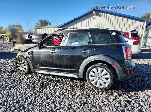 WMZYW5C04L3L15669 2020 MINI COOPER Black Tył lewy