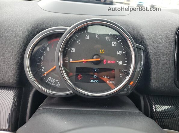 WMZYW7C00L3L33923 2020 MINI COOPER Gray Սարքավորումների վահանակի տեսք