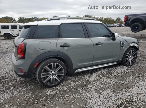 WMZYW7C00L3L33923 2020 MINI COOPER Gray Հետևի աջ