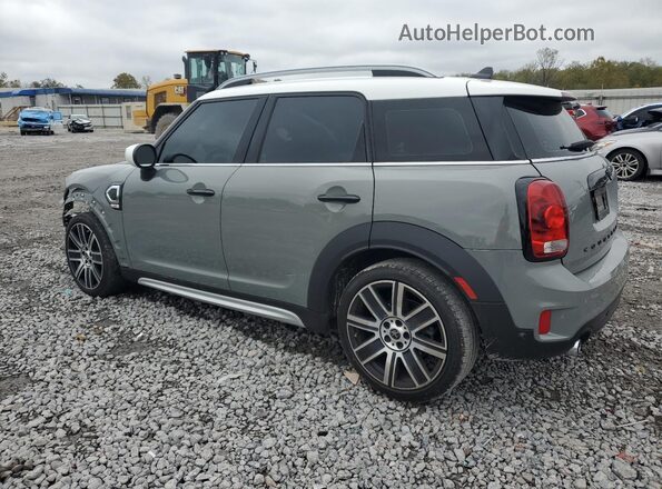 WMZYW7C00L3L33923 2020 MINI COOPER Gray Հետևի ձախ