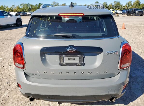 WMZYX1C05L3L47438 2020 MINI COOPER Gray Widok z tyłu