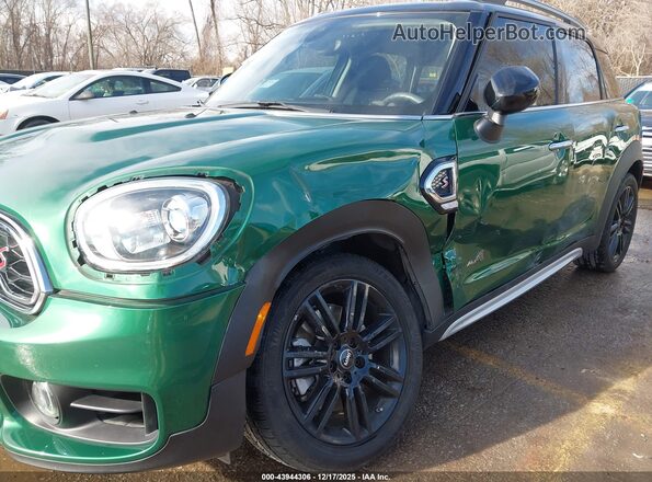 WMZYX1C09L3M10380 2020 MINI COUNTRYMAN Green Front view