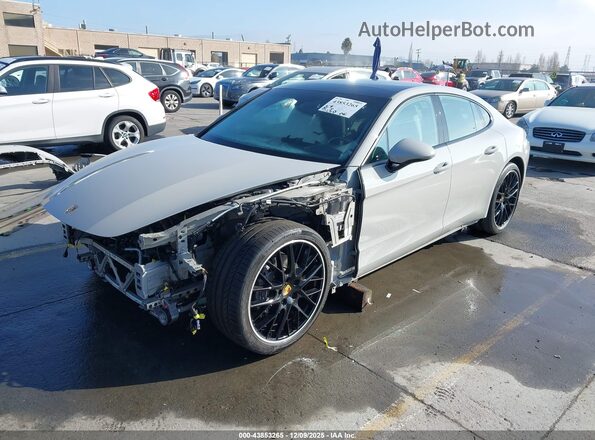 WP0AA2A70KL101095 2019 PORSCHE PANAMERA Gray წინა მარცხენა ხედი სამი მეოთხედიდან