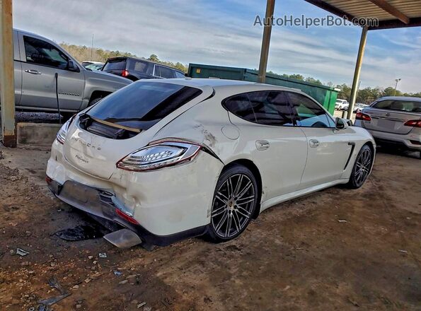 WP0AA2A71GL000476 2016 PORSCHE PANAMERA White Tył prawy