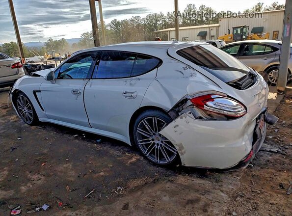 WP0AA2A71GL000476 2016 PORSCHE PANAMERA White Tył lewy