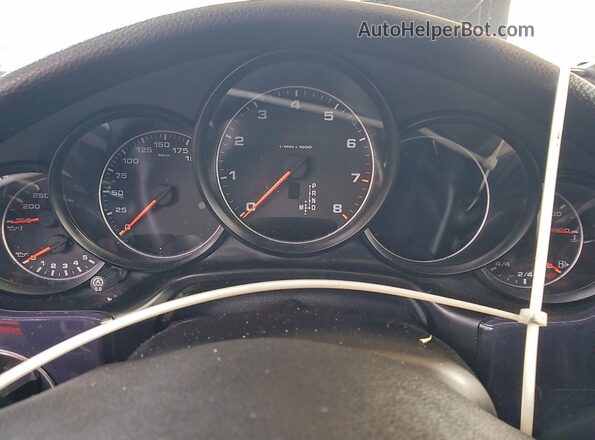 WP0AA2A71GL000476 2016 PORSCHE PANAMERA White Widok zestawu wskaźników