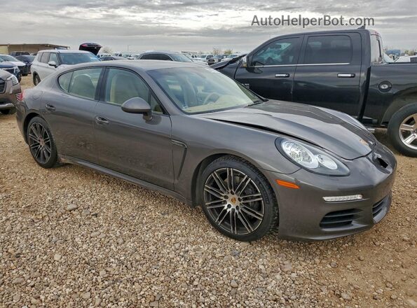 WP0AA2A73GL001628 2016 PORSCHE PANAMERA Charcoal Przód prawy