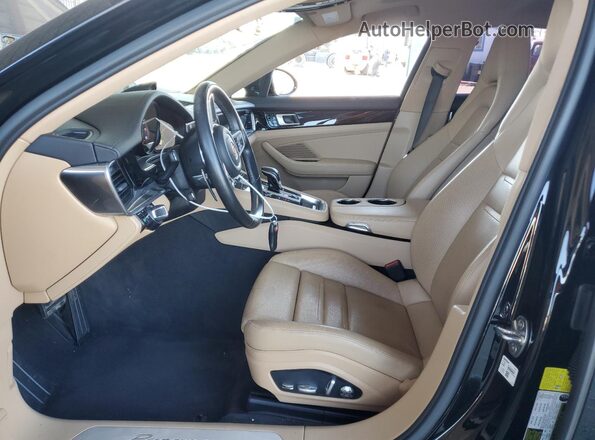 WP0AA2A73LL101528 2020 PORSCHE PANAMERA Black Вид салону спереду