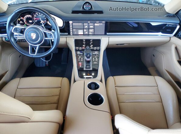 WP0AA2A73LL101528 2020 PORSCHE PANAMERA Black Вид панелі приладів
