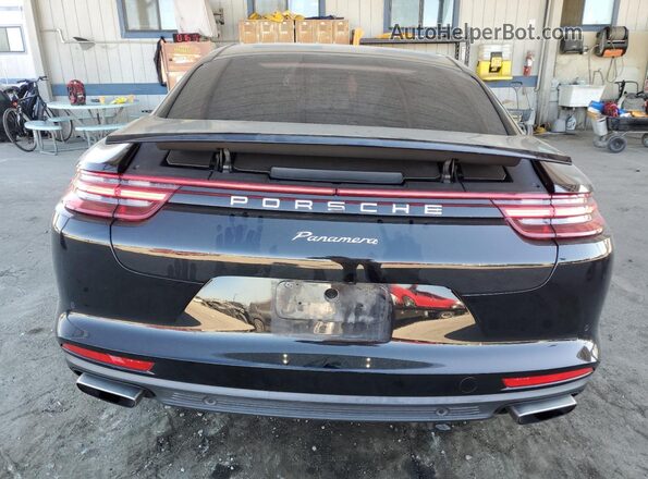 WP0AA2A73LL101528 2020 PORSCHE PANAMERA Black Вид ззаду