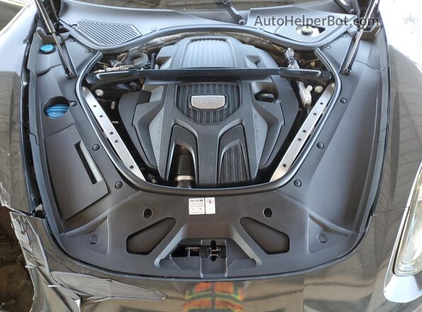 WP0AA2A73LL101528 2020 PORSCHE PANAMERA Black Вид задньої частини салону