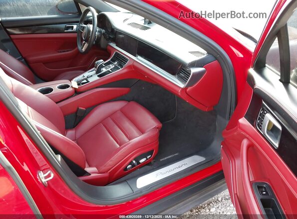 WP0AA2A74LL101831 2020 PORSCHE PANAMERA Red Սալոնի դիմացի տեսք